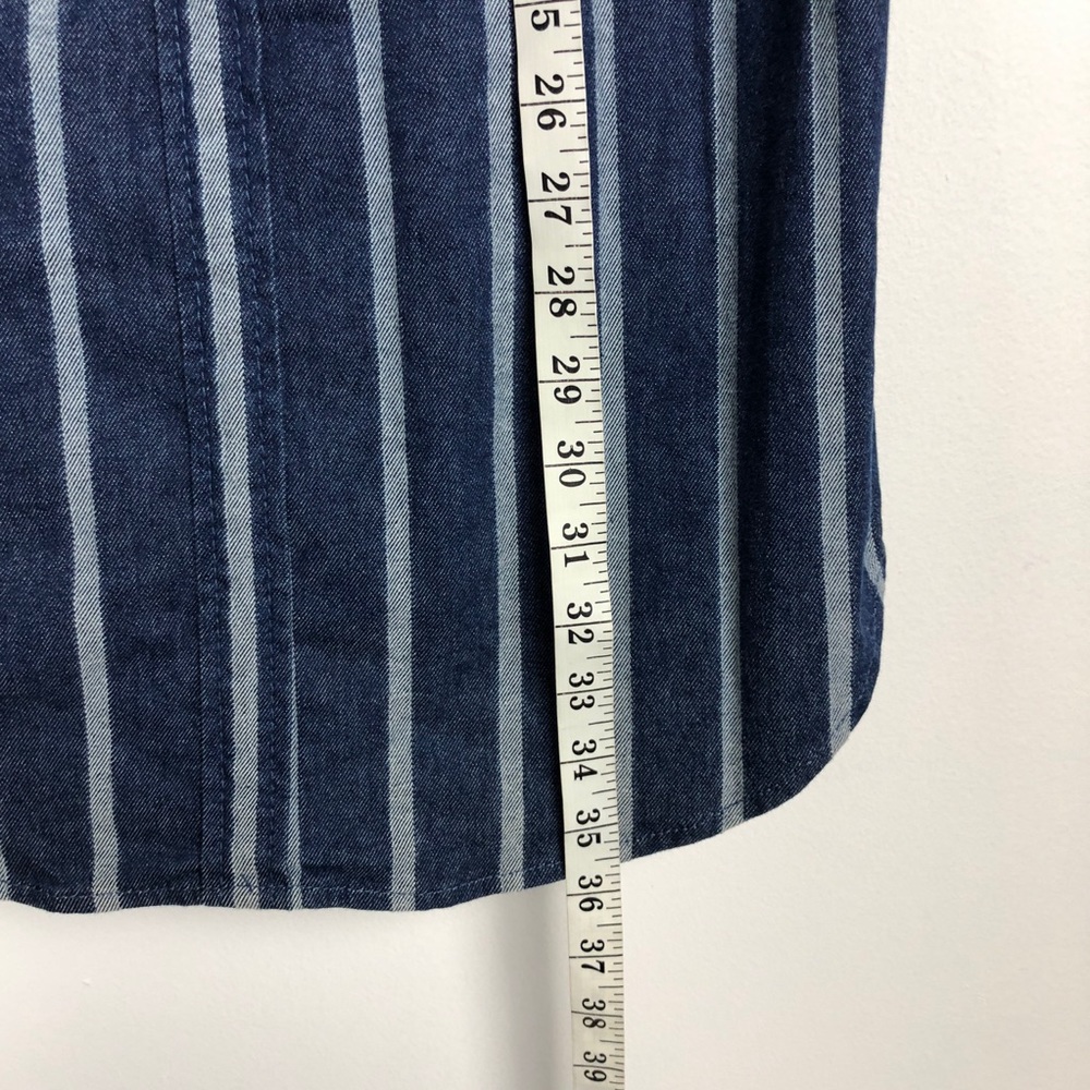 NWT 7 for all mankind strip denim dress - Picture 4 of 8